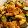 kanachio★'s cooksnap of when they made 厚揚げときゅうりの照焼き.