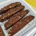 マダムカフェ♡'s cooksnap of when they made 塩麹 の チョコ ビスコッティ.