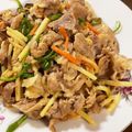 ☆chocola's cooksnap of when they made 豚肉de簡単！本格旨すぎチンジャオロース.