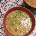 みちばたの花's cooksnap of when they made あったかとろとろ長いも味噌汁.
