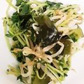 のりりん11's cooksnap of when they made 節約食材使い切り！もやしと豆苗ナムル.