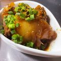 guri♪mama's cooksnap of when they made 家族絶賛♪安くて硬い牛肉で柔らかどて煮.