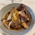 mame_chi's cooksnap of when they made 汁ごと美味しい♪牛肉と白菜のすき煮.