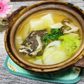 Laufen's cooksnap of when they made カレイのアラの塩炊き〜潮汁風〜.