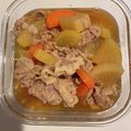 ももゆみ1230's cooksnap of when they made 超簡単☆基本の定番！豚バラ大根の煮物♫.