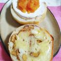 うさかぴ's cooksnap of when they made ゆでないベーグル★味噌チーズ.