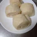 romys's cooksnap of when they made モチモチ。手軽な花巻.