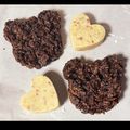 いー♡'s cooksnap of when they made 材料2つ！ディズニー風　チョコクランチ.