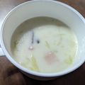 ★smiling★'s cooksnap of when they made きゃべつとベーコンのミルクスープ♪.