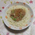 くネコまろす's cooksnap of when they made 大豆のお肉の肉みそスパゲティ.