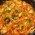 ゆらみち's cooksnap of when they made 豚キムチ炒め.