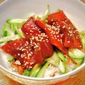 ズボラ〜ゴルファ〜's cooksnap of when they made 簡単 マグロ漬け丼♪.