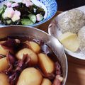 ruris7's cooksnap of when they made ホタルイカとじゃがいもの煮物.