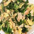 いわちえちゃん's cooksnap of when they made ほうれん草と卵とハムのマヨソテー.