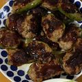 ちゃぴゆき's cooksnap of when they made ジューシー♡ピーマンの肉詰め.