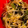 1035's cooksnap of when they made 5分で簡単！もやしの酢の物.