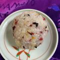 ankotetu's cooksnap of when they made 卵ふりかけと梅のおにぎり.