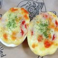 きゃんでぃ×2's cooksnap of when they made アレンジ☆お弁当にも♪ゆで卵のチーズ焼き.