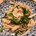 rin0418r24's cooksnap of when they made ささっとメイン！豚ニラもやし炒め.