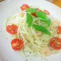 ankoro餅's cooksnap of when they made 真夏に食べたい♪トマトの冷製パスタ.