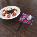ちいしゅん♫'s cooksnap of when they made 大豆ミートでタコライス.