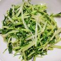 pucyipan's cooksnap of when they made 水菜の簡単ナムル.