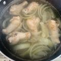 0720まま's cooksnap of when they made 麻油鶏(マーヨーチー）骨付肉の生姜スープ.