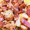☻☻☻☻☻☻☻☻☻☻'s cooksnap of when they made カリフラワーとベーコンのホットサラダ.