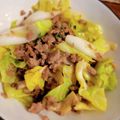 クック1120☆'s cooksnap of when they made 簡単♪豚ミンチとキャベツの味噌炒め.