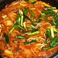クック818U89☆'s cooksnap of when they made 挽き肉とニラのキムチスープ＊.