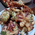 ひっこ's cooksnap of when they made ◆イカゲソと葱のかき揚げ◆.