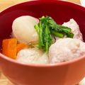 かぉP's cooksnap of when they made 蓮根入り鶏だんごの柔らか煮.