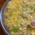 junko_su's cooksnap of when they made 簡単♡鶏雑炊♡インフルエンザや風邪の時に.