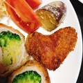Rika☆Rin's cooksnap of when they made ハートいっぱいのひとくちとんかつ.