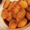 sabuさん's cooksnap of when they made 蒟蒻の肉巻き！豚ばら薄切り肉で角煮の味。.