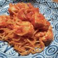 ma38sa☆'s cooksnap of when they made モッツァレラチーズとトマトのパスタ.
