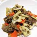 のり子のおかず♪'s cooksnap of when they made 牛肉入りれんこんのきんぴら.