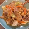 しゅうう's cooksnap of when they made 豚とキャベツのケチャップ味噌炒め.