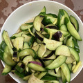 みろぷー's cooksnap of when they made 夏の簡単箸休め♪茄子きゅうりもみもみ.