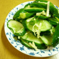 ぱんだーけいちゃん's cooksnap of when they made ☆きゅうりの浅漬け☆.
