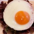 ☆ドキンちゃん☆”'s cooksnap of when they made 朝食に☆ハムエッグ.