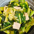 moeoke's cooksnap of when they made レタス消費！ロメインレタスの洋風炒め。.