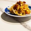 E吉☆'s cooksnap of when they made 食べるラー油で超簡単もやしのおつまみ♡.