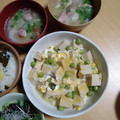 よちりん's cooksnap of when they made えんどう豆と高野豆腐の卵とじ。.
