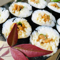 ♡マッキークッキング's cooksnap of when they made 山わさびマヨの・納豆巻き.