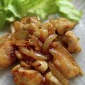 TYSK's cooksnap of when they made 鶏もも肉の生姜焼き.