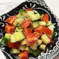ちゃまたまご's cooksnap of when they made ビニール袋で♪トマトキュウリさっぱり和え.