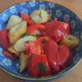 ☆ばた〜すこっち☆'s cooksnap of when they made あと一品！赤ピーマンとちくわのしそ炒め.