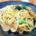 まどりんこ's cooksnap of when they made 一気に簡単♪牛乳でアサリのクリームパスタ.