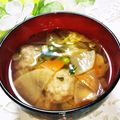 ♪としクック♪'s cooksnap of when they made 鰯のつみれ汁.